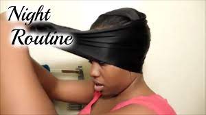 Place a neck strip or a wrap strip at the back of your head, then pull it forward and tie it in front of your forehead. How To Maintain Straightened Hair Overnight Without Wrapping Youtube