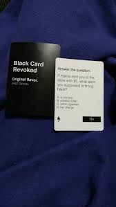 It's free, easy and loads of fun! Original Flavor Black Card Revoked 5 Paper Office Supplies Swl13562 Nl