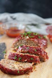 I usually like to bake meatloaf free form but the loaf pan helped make the perfect sized slices. Classic Turkey Meatloaf Cooked By Julie