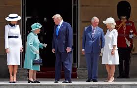 Trump meets Queen Elizabeth II on state ...