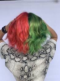 Pink Green Hair Color Hair Color Pink Green Hair Hair Color