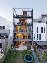 Mini Apartment Building In Amsterdam Designed For Three Generations Architecture Mini Apartments Amsterdam Houses