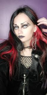 Viking and vampire-inspired fashion and makeup