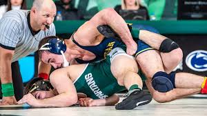 Wolverines Dominate Rivalry Dual at Michigan State