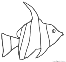 Download and print amazing angelfish coloring pages for free. Angel Fish Coloring Page Fish