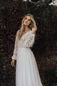 Yaya Lace And Silk Wedding Dress Wedding Dress Trends Silk Chiffon Wedding Dress Flowy Wedding Dress Chiffon