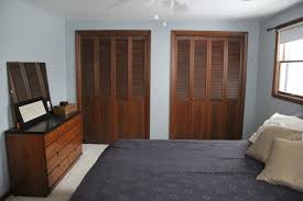 The closet doors in your master bedroom may seem like a minor point in the room's overall design, but they can have a serious impact on its function and style. Bi Fold To Faux Shiplap French Closet Doors Bright Green Door