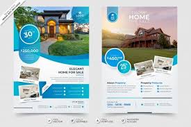elegant home for sale real estate flyer poster template with photo in 2020 real estate flyers elegant homes poster template
