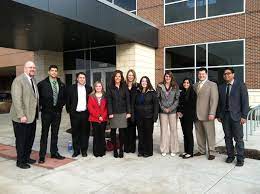 10 Pharmacy Students Along With Dr Joe Bonnarens Associate Dean Of Student Affairs At The Manches Dean Of Students Pharmacy Student Colleges And Universities