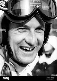 Alpine ski racer Franz Klammer in Val d'Isere Stock Photo