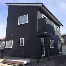 部屋全体 片流れ屋根 キャストストライプ ブラックに近いグレー 黒に近いグレー などのインテリア実例 2017 12 13 21 01 13 roomclip ルームクリップ 片流れ マイホーム 外観 屋根