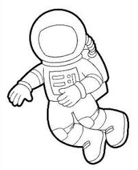 Astronauta Para Colorir