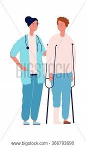 Cartoon doctor consultation and advice to patients the best medical. Surgery Traumatology Vector Photo Free Trial Bigstock