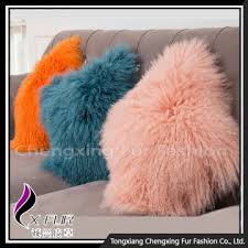 Selamat datang untuk mendapatkan kes bantal bulu domba dengan kilang kami. Desain Baru Sofa Besar Bantal Bulu Domba Mongolia Bossgoo Com