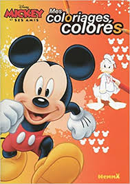 Mickey pluto 2 coloriage mickey et ses amis coloriages. Disney Mickey Et Ses Amis Mes Coloriages Colores Amazon Fr Collectif Livres