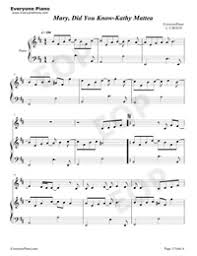 Sheet music is available for piano, voice, guitar and 41 others with 27 scorings and 4 notations in 16 genres. Mary Did You Know Kathy Mattea Free Piano Sheet Music Piano Chords