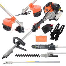 Cut anything for $17 w/this chain blade // save 10% & build your business's professional web site at www.square. 52cc Multi Function 5 In 1 Garden Tool Brush Cutter Grass Trimmer Chainsaw Hedge Trimmer More Parkerbrand