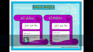 Maksudnya memerintah dan melindungi segala sesuatu. My Video Nama Allah Al Alim Dan Al Hakim Youtube