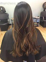 47 Wunderschone Balayage Highlights Auf Dunklem Haar Balayage Hair Dark Brown Hair Balayage Dark Ombre Hair