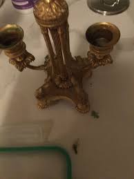 It is a lot of wax all over them! How To Remove Candle Tears From Antique Bronze Candle Holders Hometalk