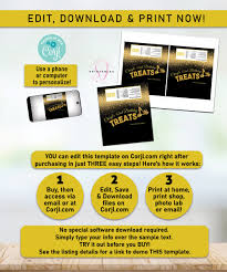 Gold Glitter and ANY COLOR Birthday Rice Krispie Treats, Rice Krispies,  Birthday Treat Wrappers, Stepping Into, Any Age, Party Favors, Y02