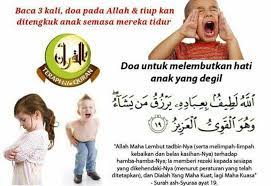 Doa Untuk Melembutkan Hati Anak Yang Degil Kutipan Muslim Doa Sembahyang