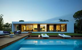 Modern Villa Indigo Catalonia Spain Architecture Architecture House Modern House Design
