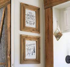 I saw some beautifully done vans with old/recycled wooden panels that gave a great look. The Drill Free Way To Hang Decor In An Rv Mountainmodernlife Com