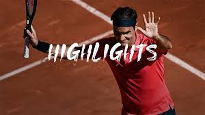 Roger federer of switzerland celebrates victory in their mens singles first. 9d4 Azy R5dy9m