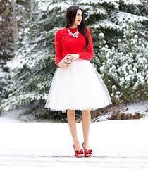 30 Gorgeous Christmas Wedding Guest Outfits Tulle Skirts Outfit Christmas Wedding Guest Outfits Christmas Party Outfits