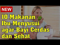 Makanan sunnah untuk ibu hamil. 10 Makanan Ibu Menyusui Agar Bayi Cerdas Dan Sehat Youtube