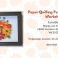 Paper Quilling Pumpkin with Flowers Frame Workshop event image