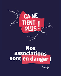 Ça ne tient plus ! 💥⛓️‍💥 Les associations se mobilisent pour leur survie samedi 11 octobre dans toute la France ! Ça ne tient plus car les associations rencontrent de grandes difficultés