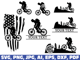 Free Free Mountain Biker Svg 941 SVG PNG EPS DXF File