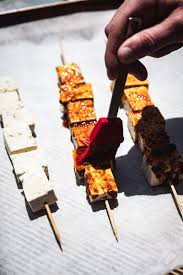 Perfect for grilling season, serve these vegan skewers over rice or your favorite grain. Mediterranean Grilled Tofu Kebabs Vegan Crowded Kitchen