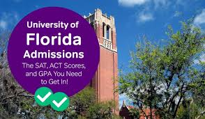 University Of Florida Admissions The Sat Act Scores And