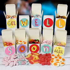 Send good wishes with get well gifts from corporategift.com! Get Well Soon Sweets Treats And Get Well Soon Candy The Retro Sweet Shop