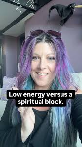 Low energy vs a spiritual block?👇, A lot of people confuse the two. Low  energy is just your normal feeling in the dumps or unmotivated. A spiritual  block is when this is a reoccurring theme or pattern ...