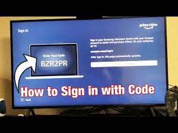 How To Sign In Amazon Prime Video Account From Smart Tv Enter Your Code Where Youtube Amazon Prime Video Smart Tv Prime Video