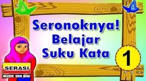 Belajar suku kata bahasa melayu. Seronoknya Belajar Suku Kata 1 Official Video Youtube