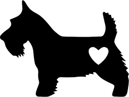 Scottie Love Animal Silhouette Dog Tattoos Dog Silhouette
