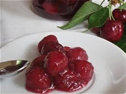 Compote De Cerises Au Naturel Compote De Cerises Recette Confiture Dessert Cerise