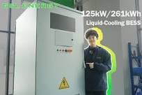 261kWh All-In-One Liquid-Cooling BESS Cabinet for C&I Applications