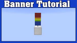 (pride month / lgbt+)happy pride month everyone! Minecraft Gay Pride Banner Tutorial Youtube
