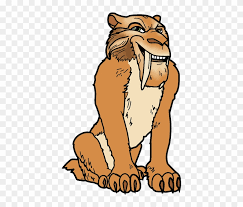 Color diego from the movie ice age. Images Were Colored And Clipped By Cartoon Clipart Diego Ice Age Cartoon Free Transparent Png Clipart Images Download