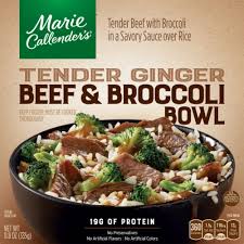 Explore all of our products and learn what sets us apart today! Marie Callender S Tender Ginger Beef Broccoli Bowl Frozen Meal 11 8 Oz Ralphs