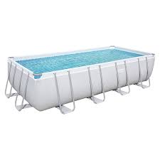 Bestway Frame Pool Set L X B X H 549 X 274 X 122 Cm 14 812 L Grau Bauhaus