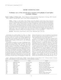 Camel spiders are not spiders, and they don't eat camels — or people. Pdf Preliminary Survey Of The Setal And Sensory Structures On The Pedipalps Of Camel Spiders Arachnida Solifugae