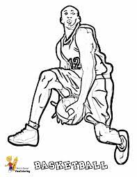 You can now print this beautiful lebron james nba sport coloring page or color online for free. Basketball Kobe Bryant Coloring Pages Coloring And Drawing