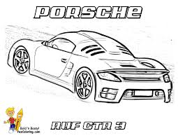 109 cars printable coloring pages for kids. Coloring Pages Porsche Coloring Home